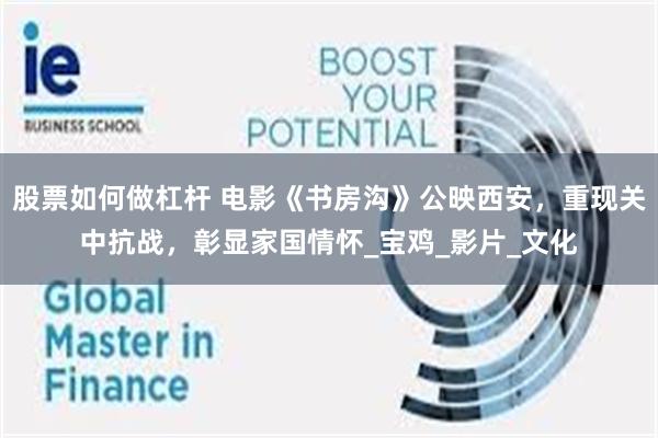 股票如何做杠杆 电影《书房沟》公映西安，重现关中抗战，彰显家国情怀_宝鸡_影片_文化