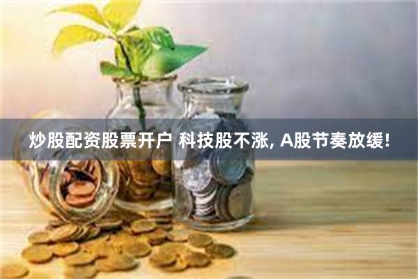 炒股配资股票开户 科技股不涨, A股节奏放缓!